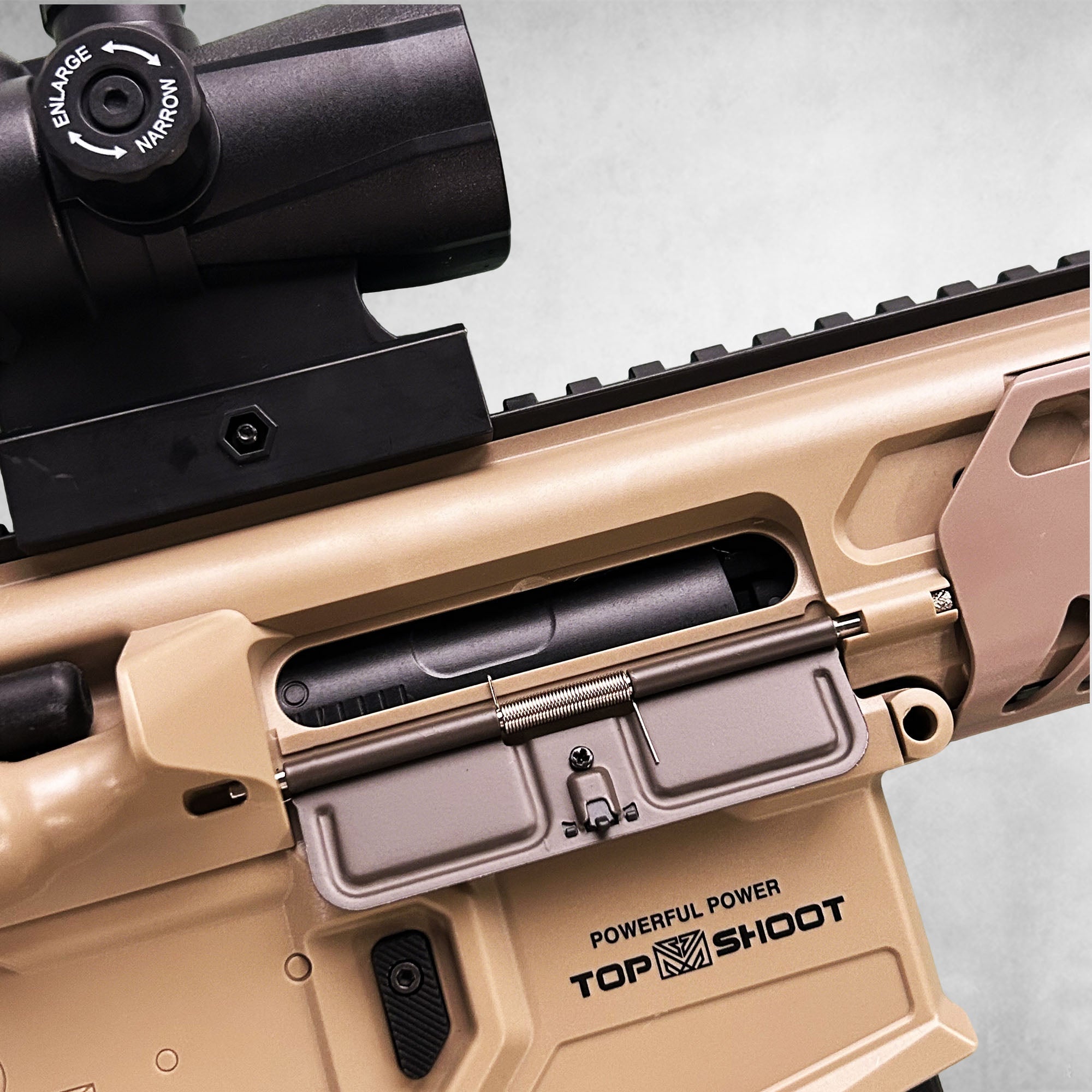 MCX Gel Blaster – Electric, Single & Rapid Fire with Flame Light｜RedBlaster