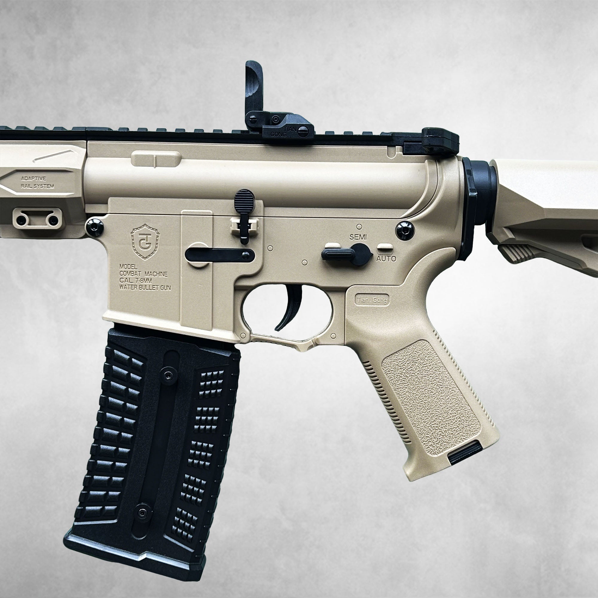 AR15 Gel Blaster – Electric Semi/Full-Auto, Heavy-Duty Realistic Series | RedBlaster