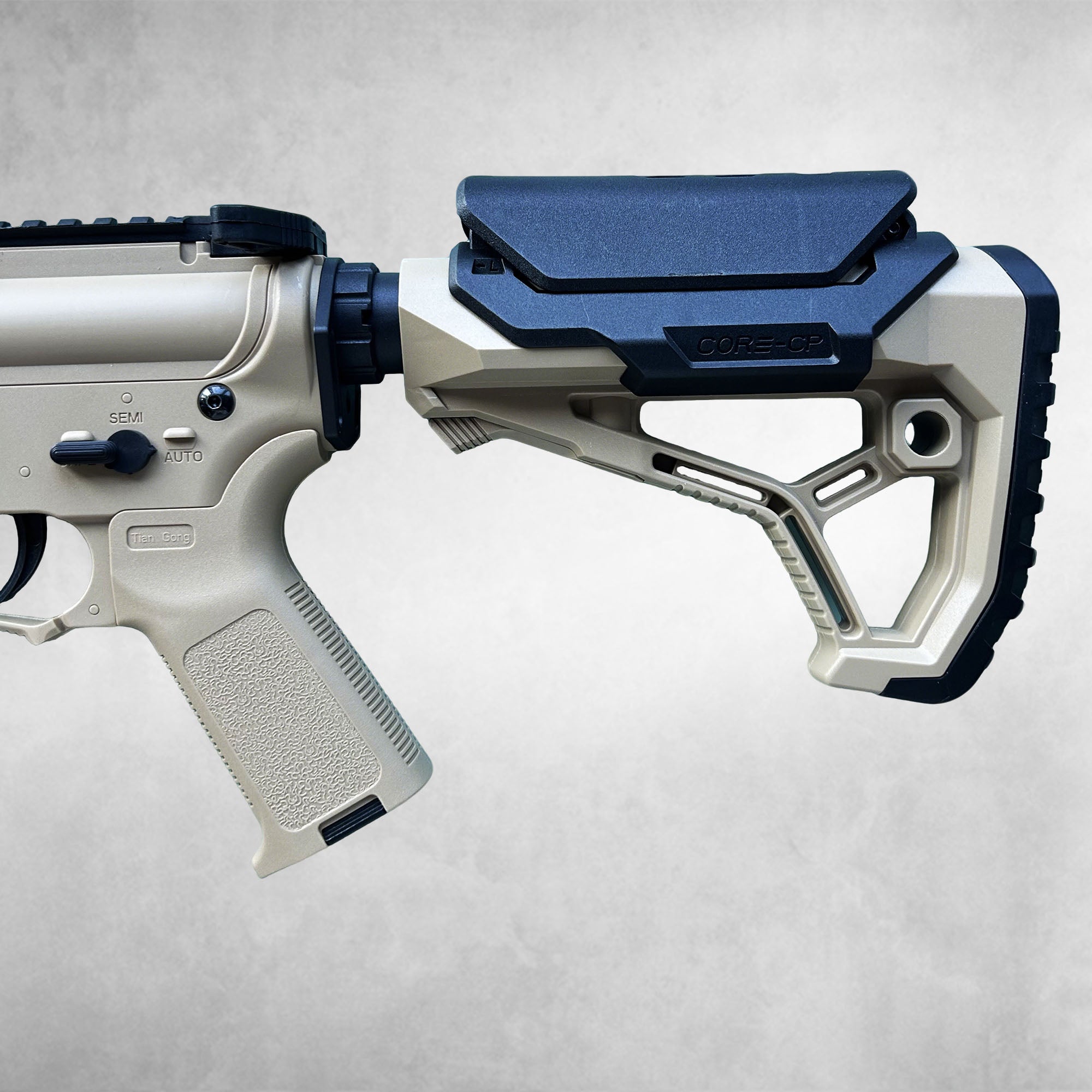 AR15-PRO Gel Blaster – Electric Semi/Full Auto, 5-Star Power, Metal Gearbox, Realistic Build | RedBlaster