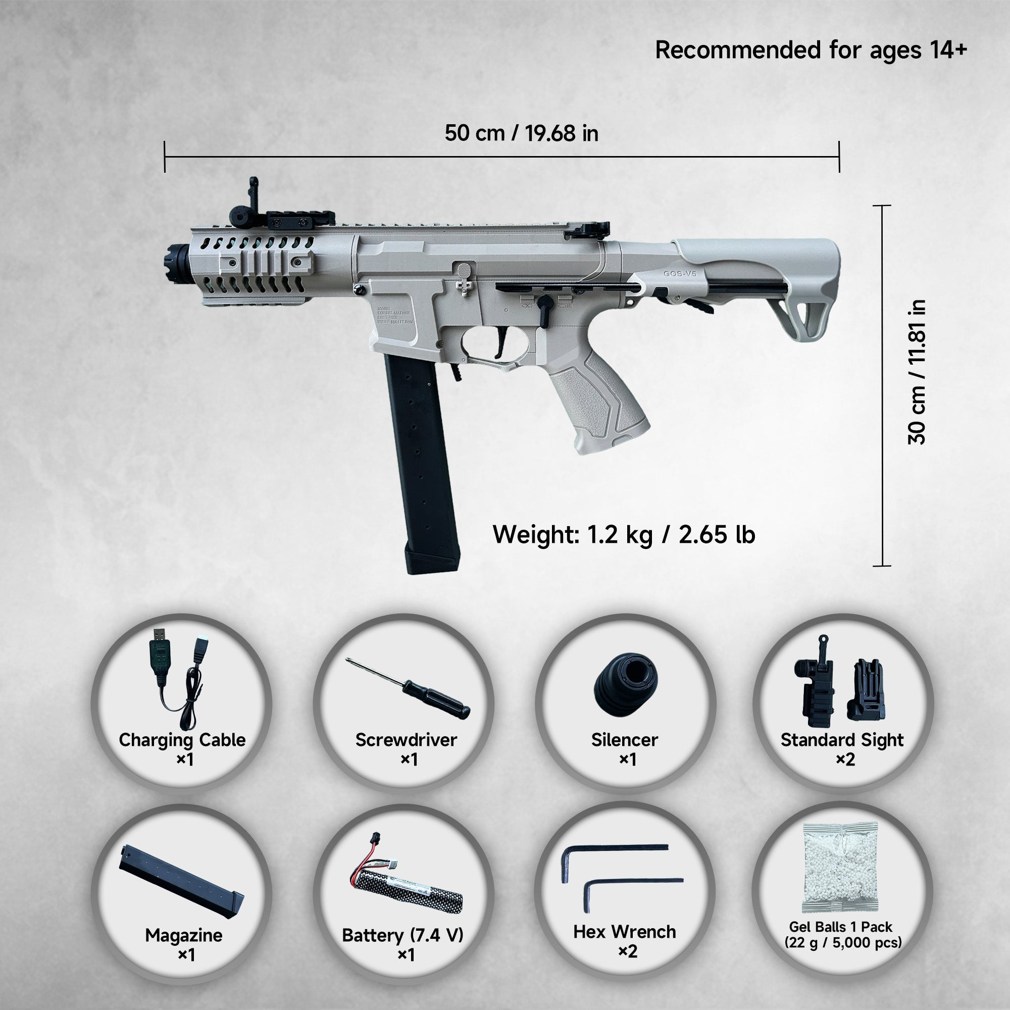 ARP9 Gel Blaster – Electric Semi/Full Auto, Realistic Tactical Build | RedBlaster