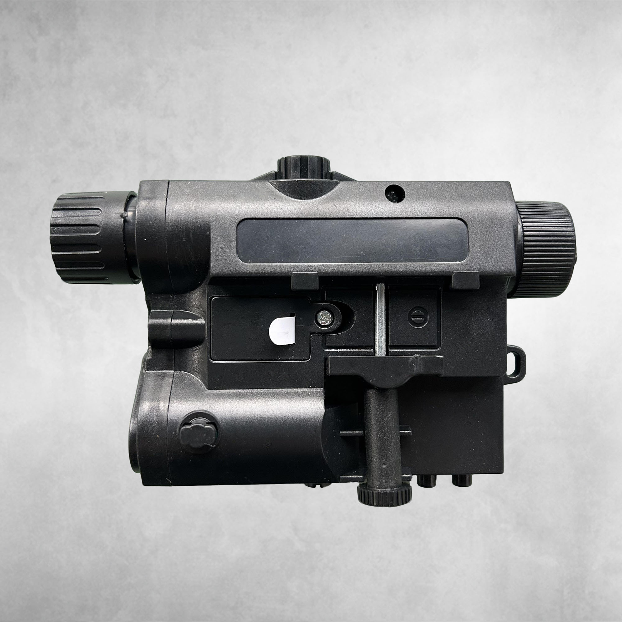 Laser Sight with Flashlight – Red Laser Aiming & LED Illumination-Black – Universal for Gel Blasters｜RedBlaster