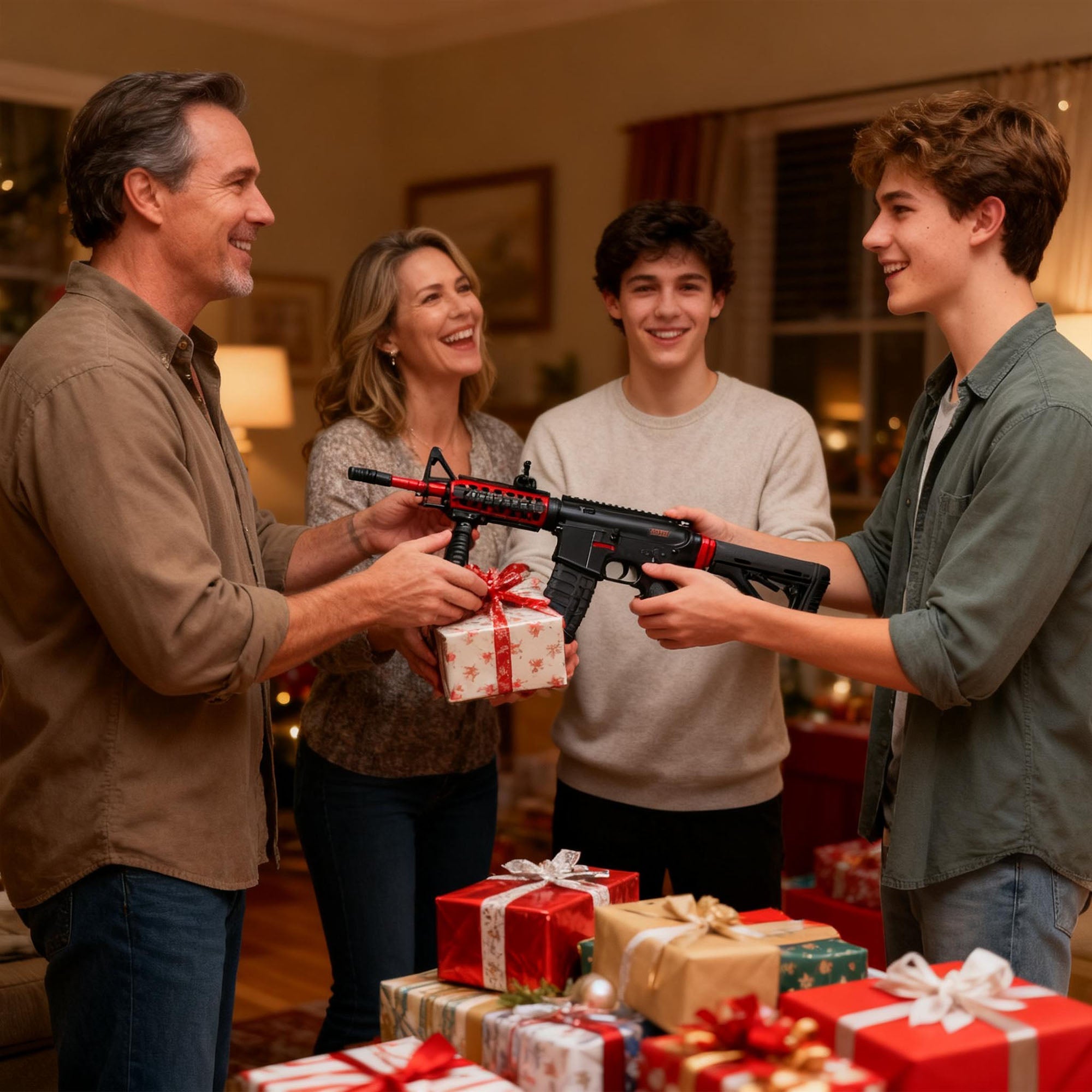 M416 Gel Blaster – Electric Semi/Full Auto, 3-Star Power, Lightweight, Rich Accessories | RedBlaster