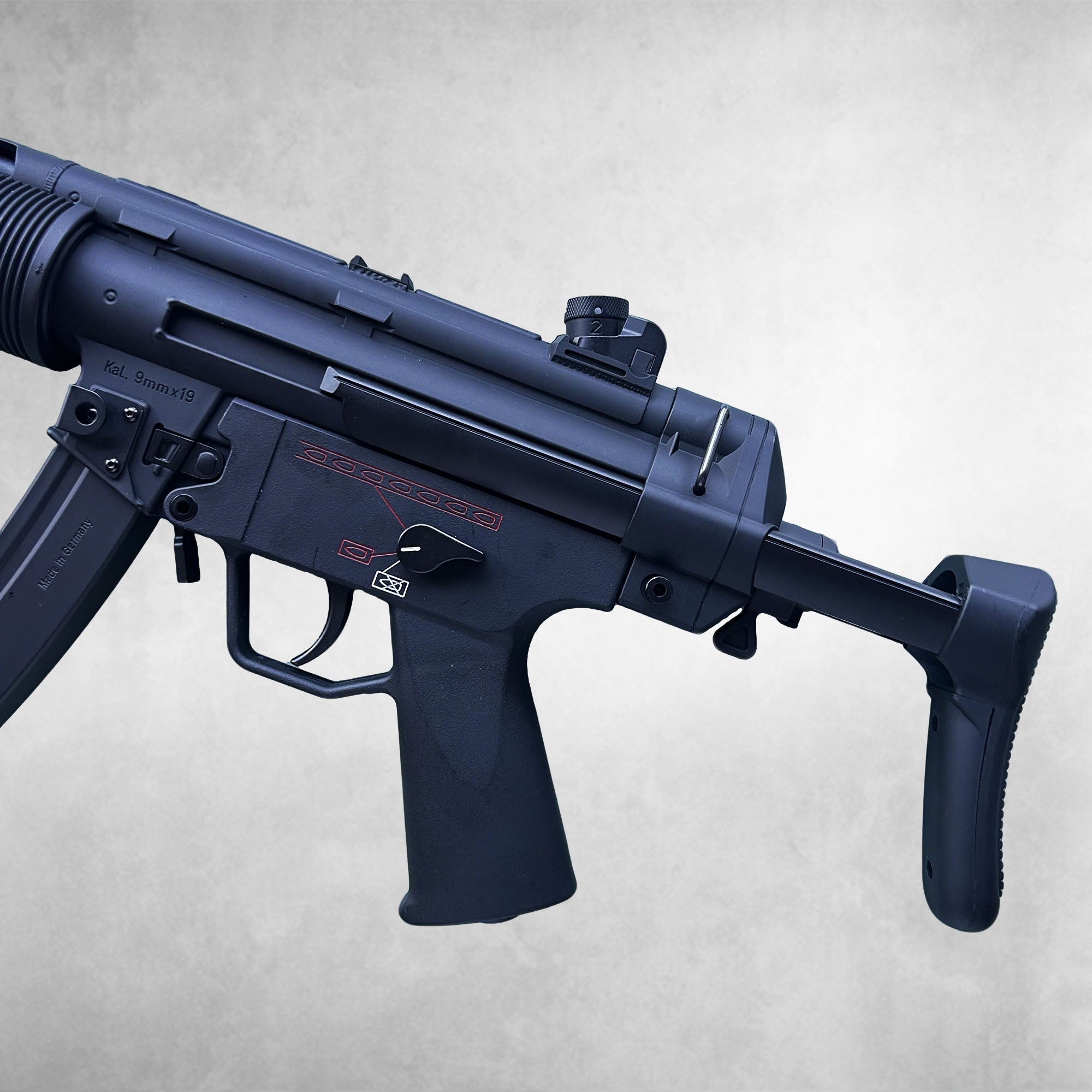 MP5 SD Gel Blaster – Electric Full-Auto, Heavy-Duty Realistic Build | RedBlaster