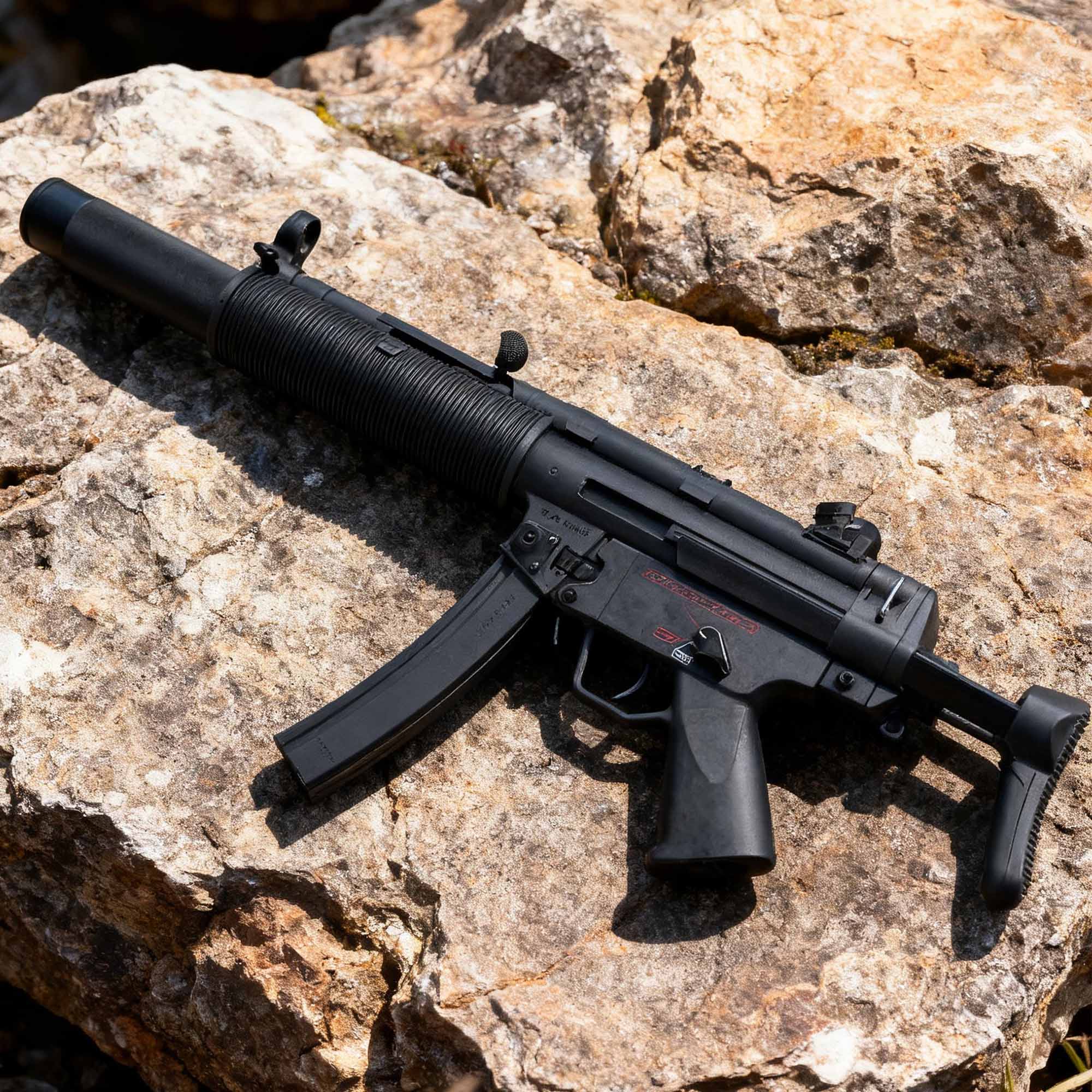 MP5 SD Gel Blaster – Electric Full-Auto, Heavy-Duty Realistic Build | RedBlaster